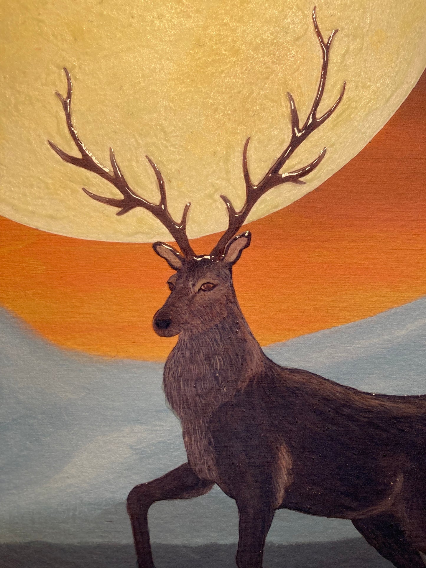 The Buck Moon Giclee Print