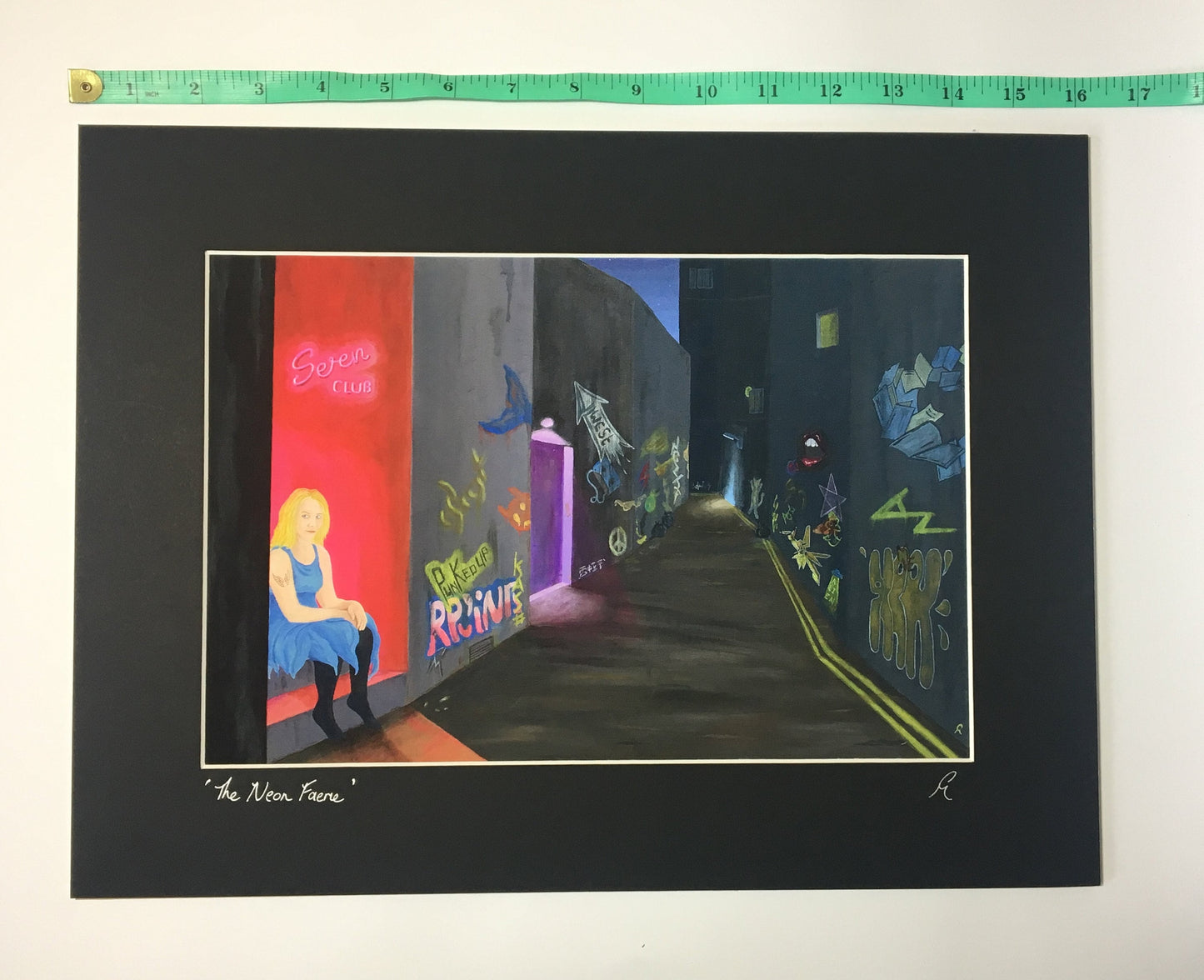 The Neon Faerie Print