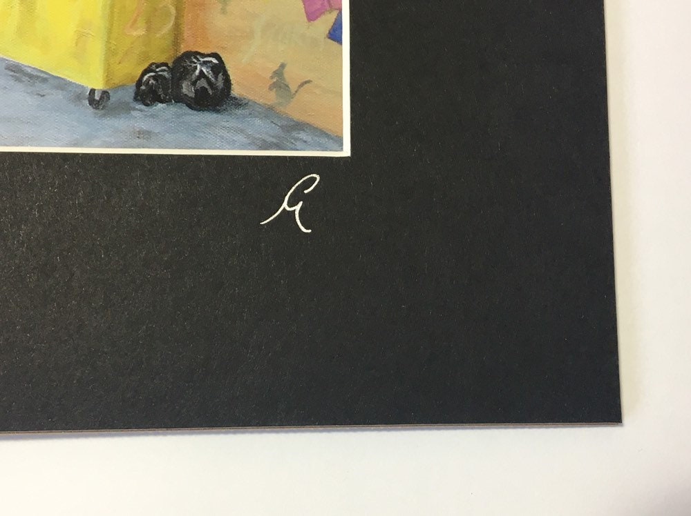 The Litter Faerie Print