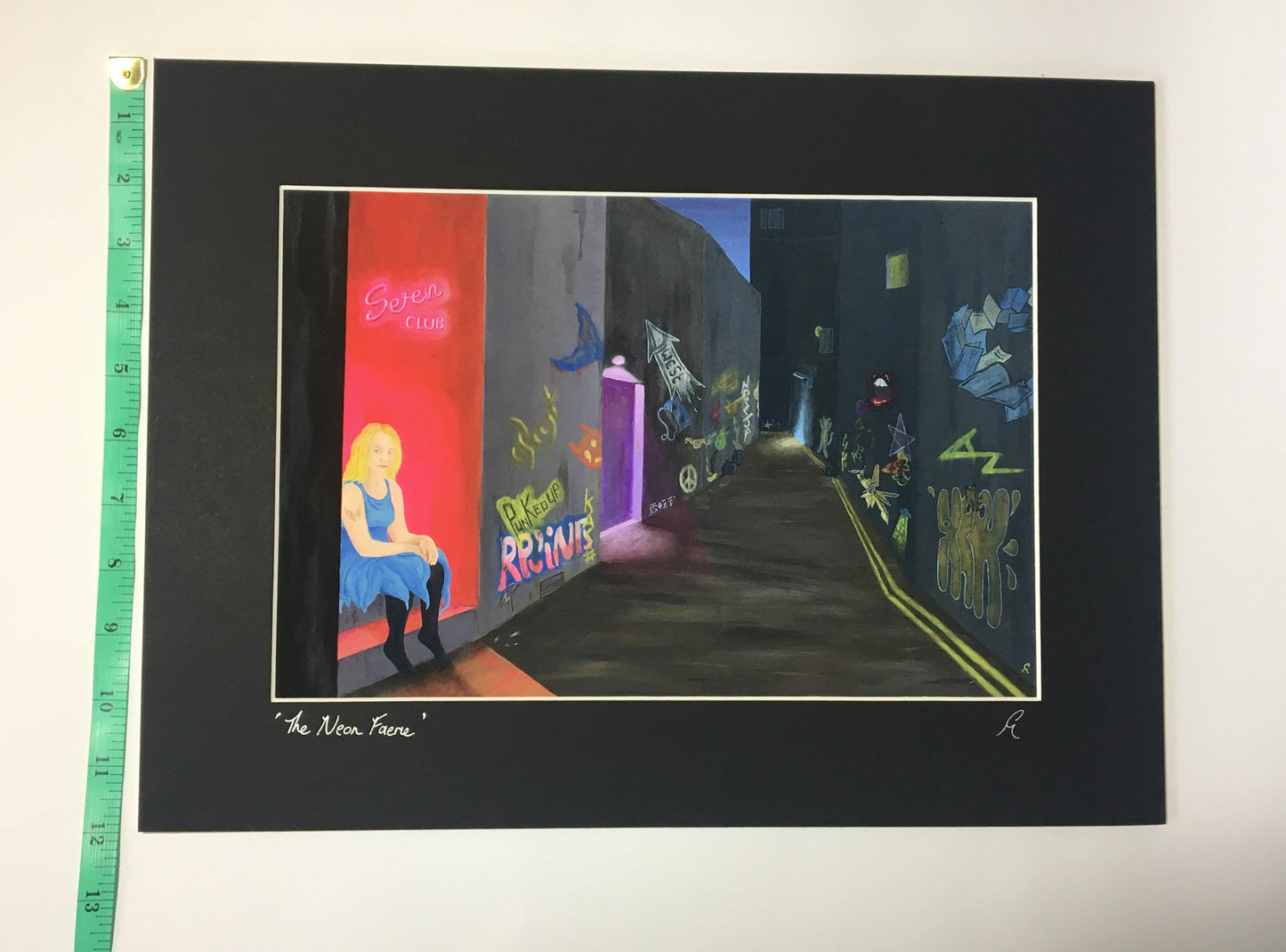 The Neon Faerie Print