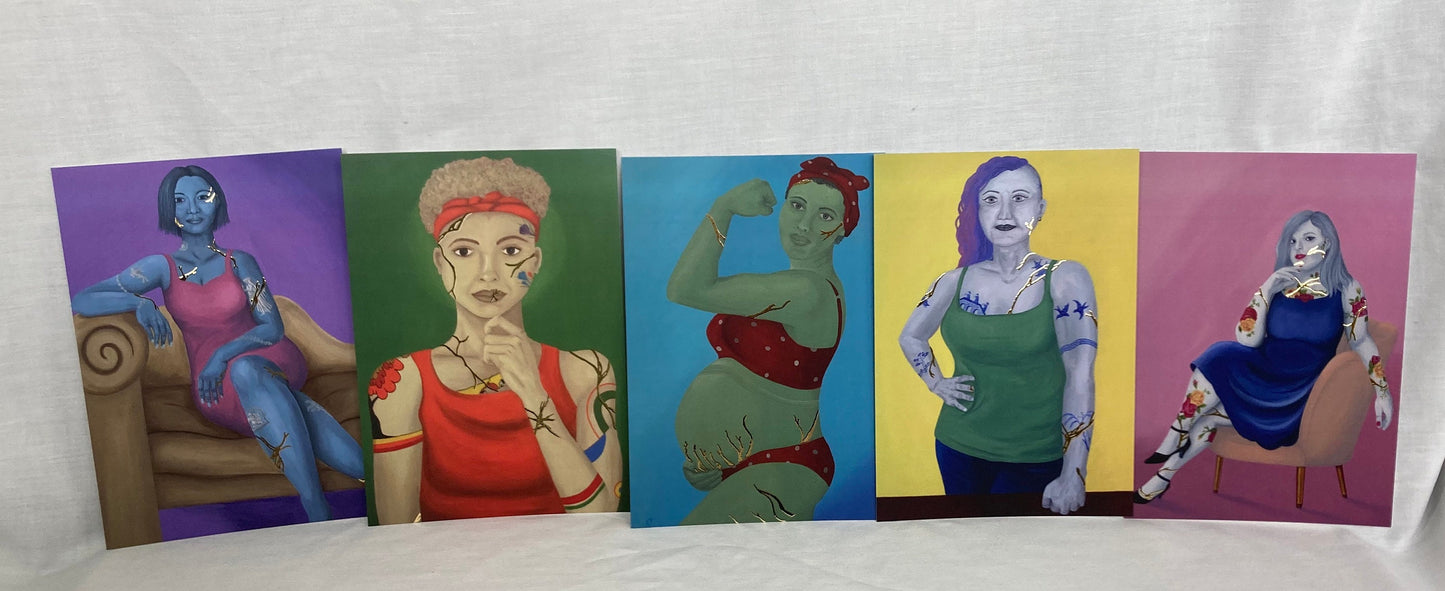 Clara A5 Art Card