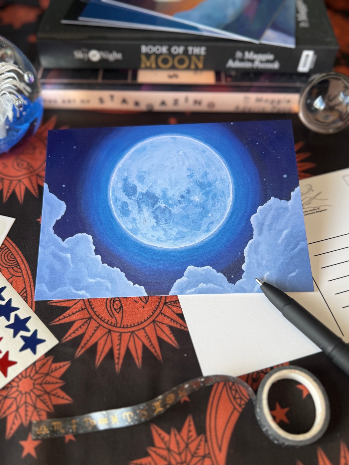 The Blue Moon Postcard