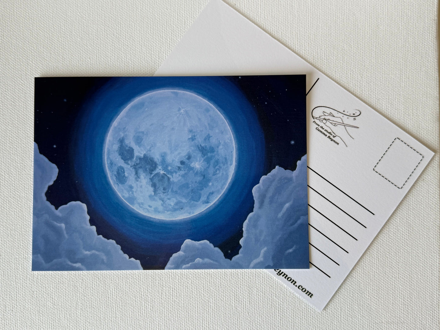 The Blue Moon Postcard